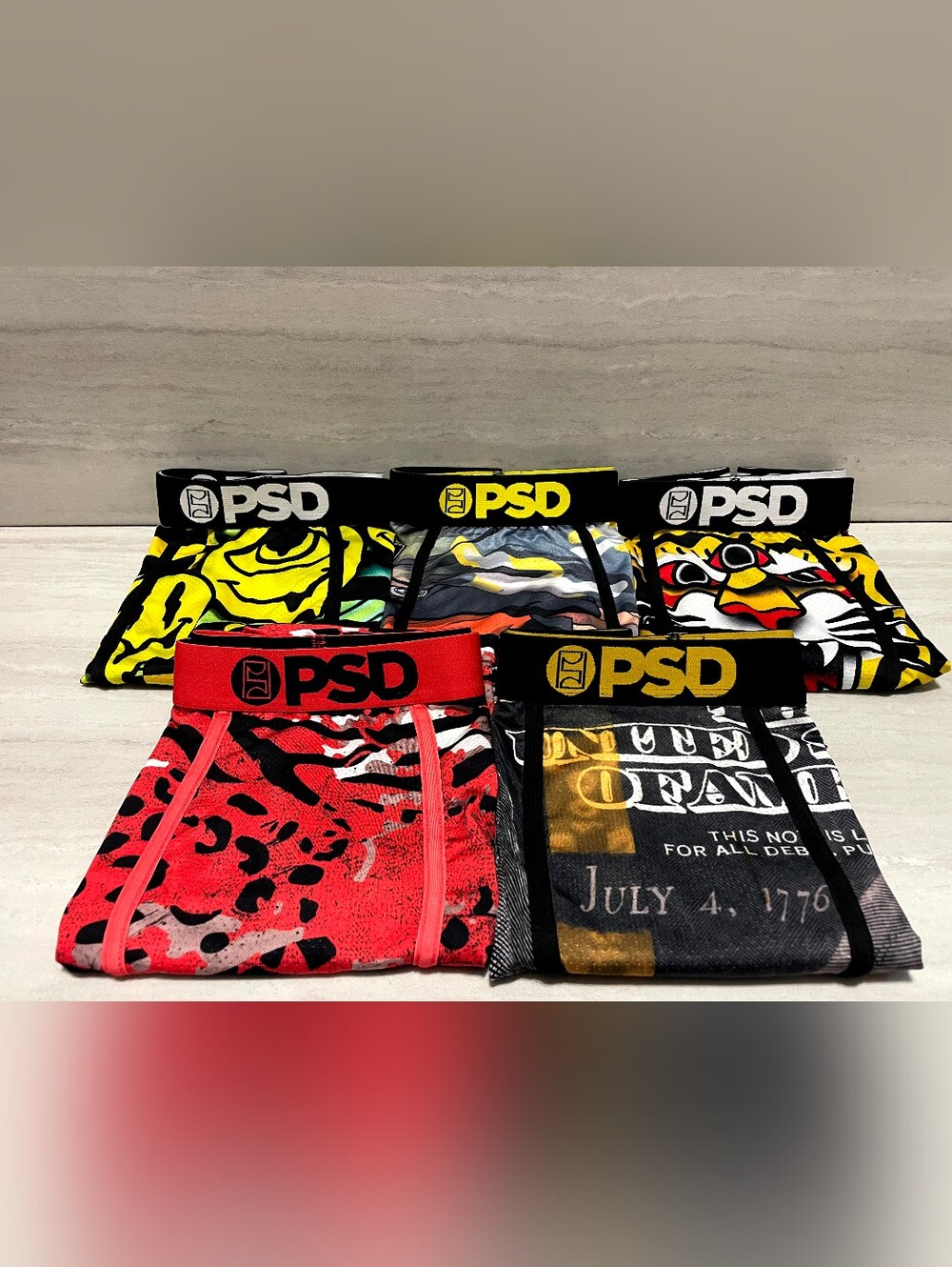 Psd Designer Boxer Brief Bundle Size: Small